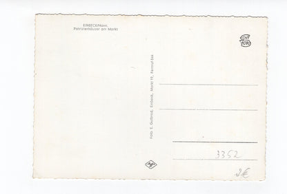 Ansichtskarte Einbeck / Hann. / Patrizierhäuser am Markt