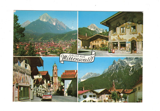 Ansichtskarte Mittenwald / Oberbayern / G1-55
