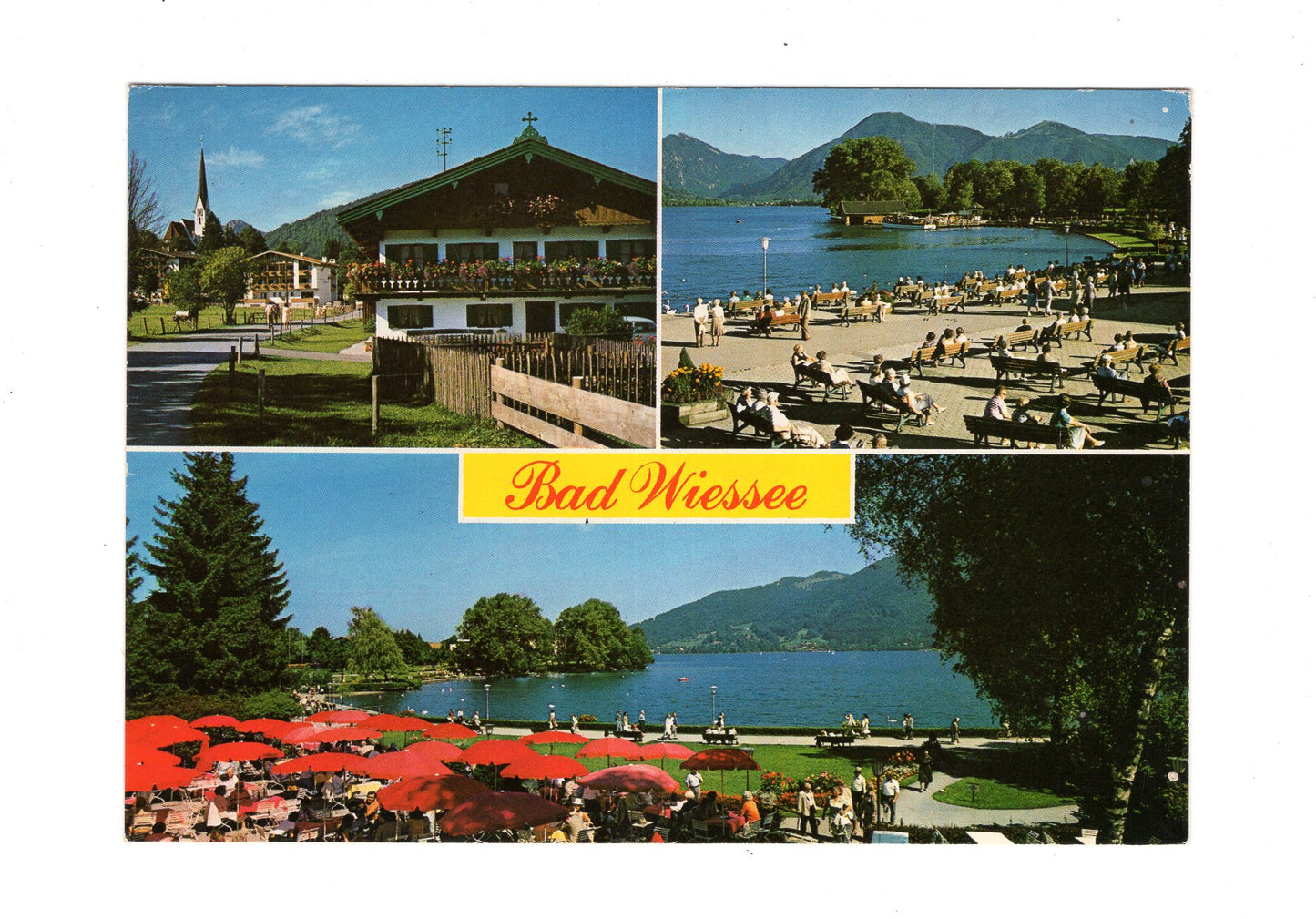 Ansichtskarte Bad Wiessee am Tegernsee