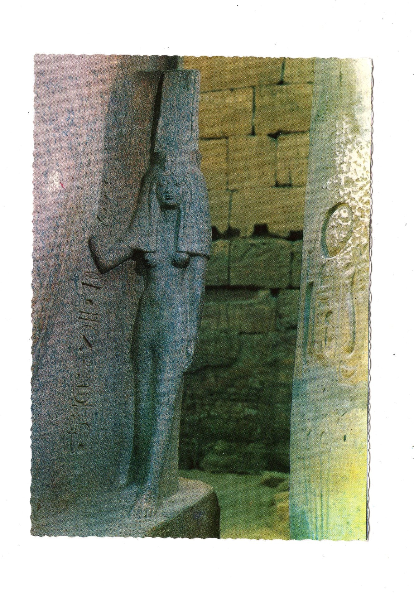 Ansichtskarte Luxor-Tempel / Königin Nefertari / Ägypten
