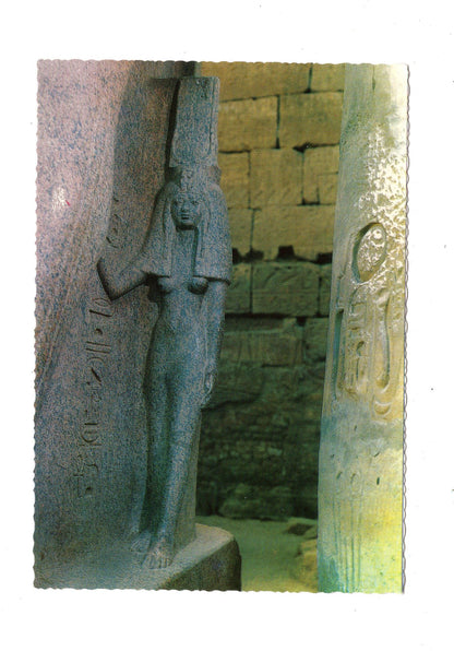 Ansichtskarte Luxor-Tempel / Königin Nefertari / Ägypten