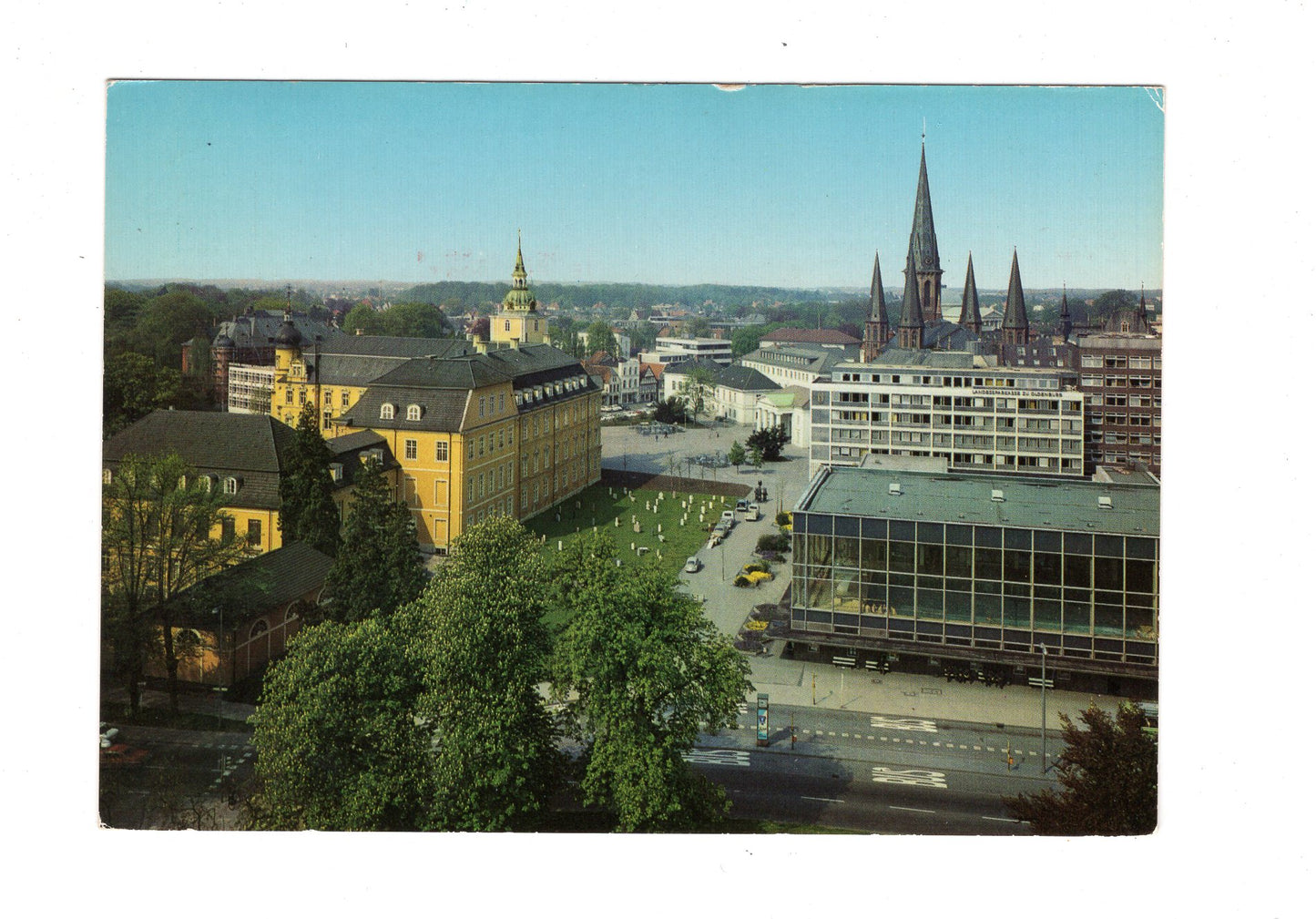 Ansichtskarte Oldenburg in Oldenburg / Blick auf das Stadtzentrum / H1-68
