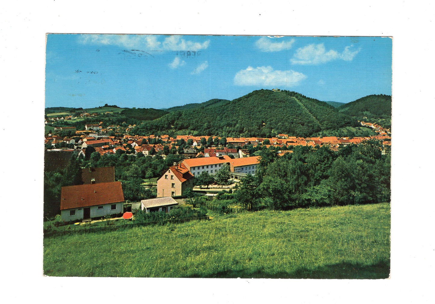 Ansichtskarte Bad Lauterberg / Harz / Blick zum Hausberg