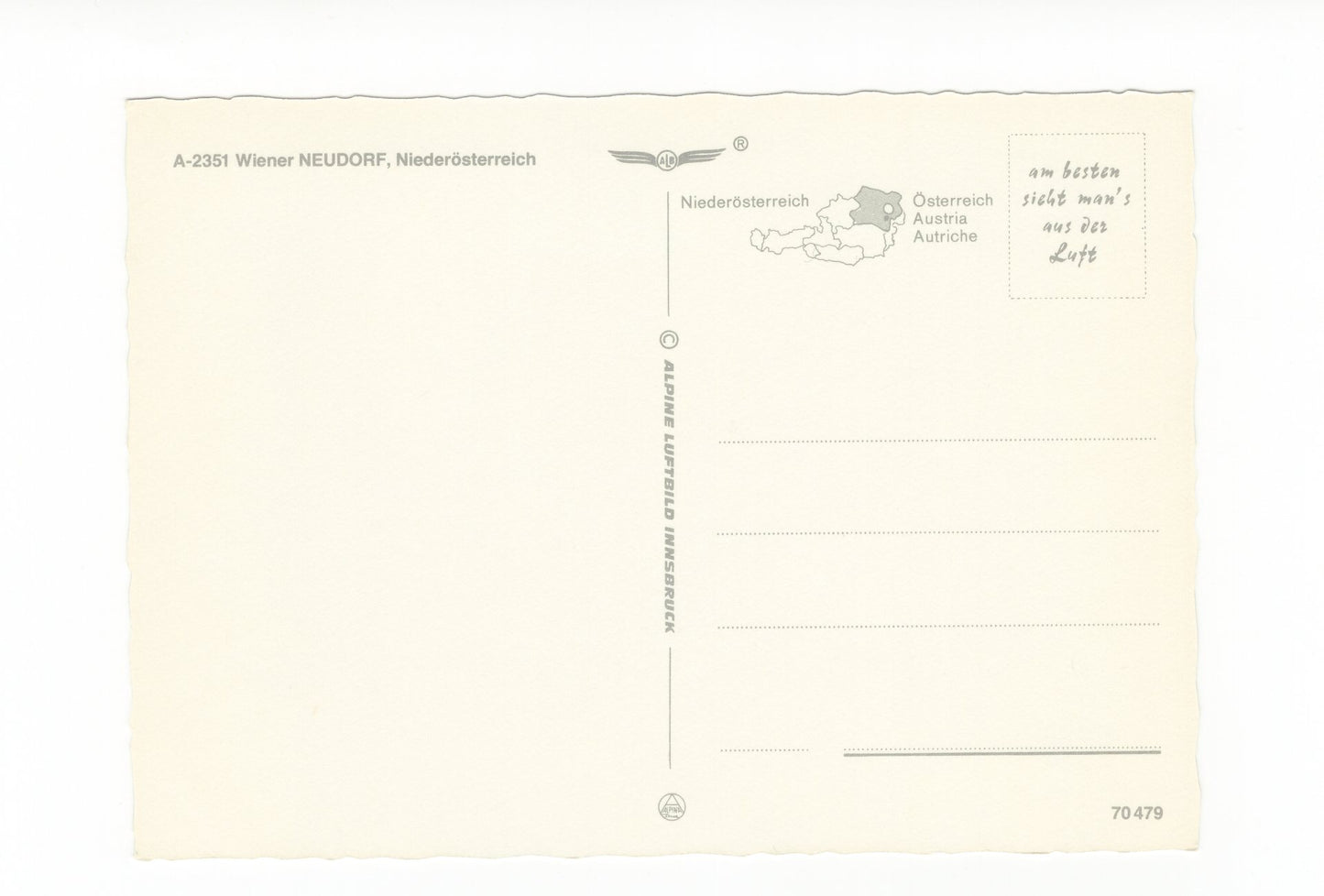 Ansichtskarte Wiener Neudorf / Niederösterreich / Österreich