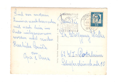 Ansichtskarte Mittenwald / Oberbayern / G1-55