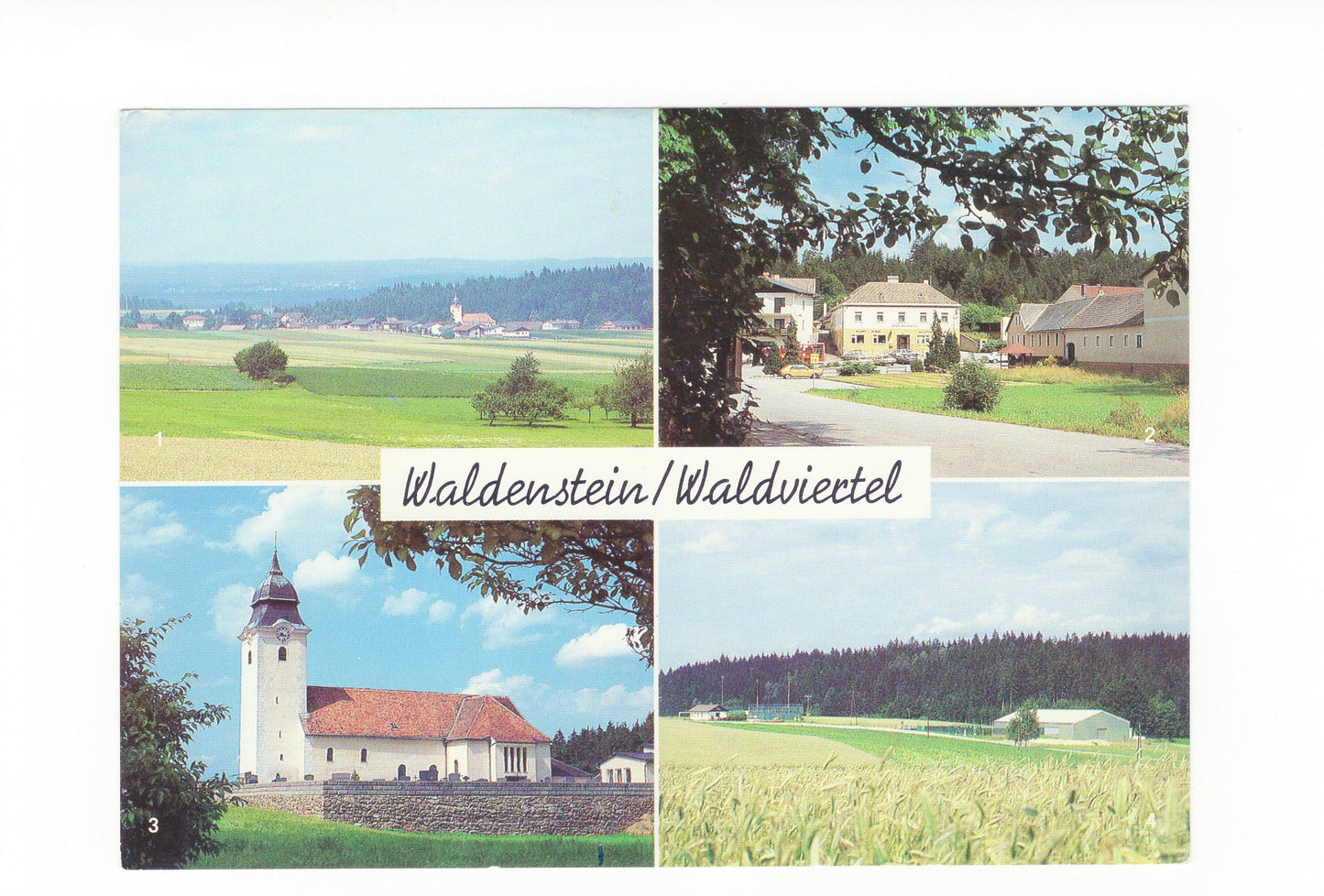 Ansichtskarte Waldenstein / Waldviertel / Niederösterreich / Österreich