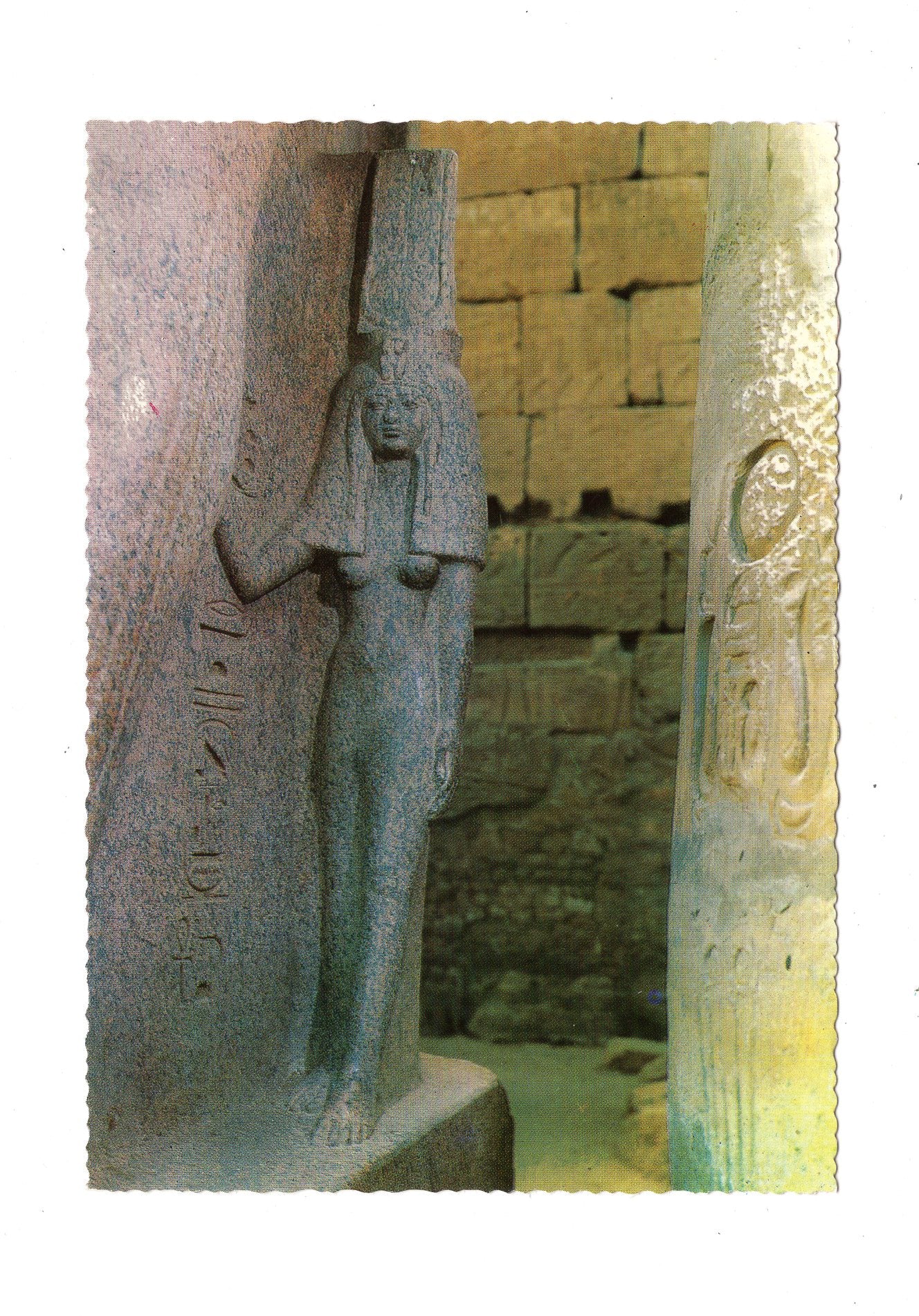 Ansichtskarte Luxor-Tempel / Königin Nefertari / Ägypten