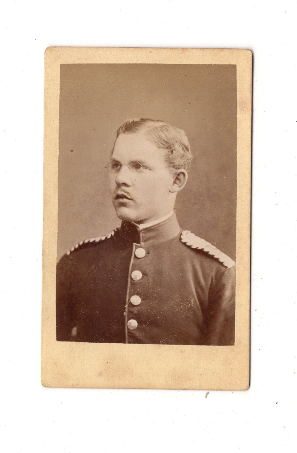 Fotografie Soldat - Hildesheim 1870er / CDV M1-02