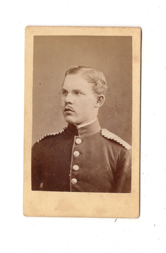 Fotografie Soldat - Hildesheim 1870er / CDV M1-02