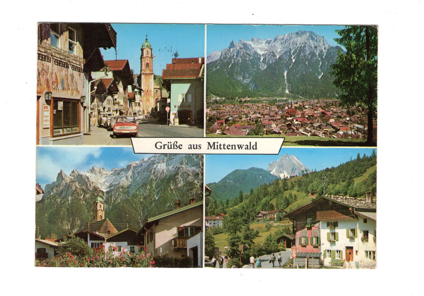 Ansichtskarte Mittenwald / Oberbayern / G1-55