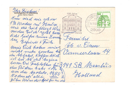 Ansichtskarte Schlossgarten in Oldenburg / H1-68