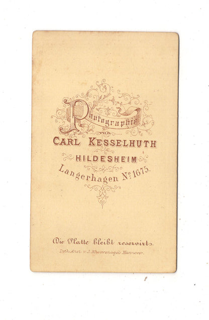 Fotografie Soldat - Hildesheim 1870er / CDV M1-02