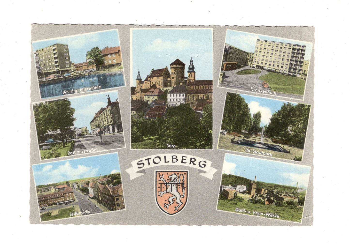 Ansichtskarte Stolberg / Harz / Stadtpark +++ / K1-55