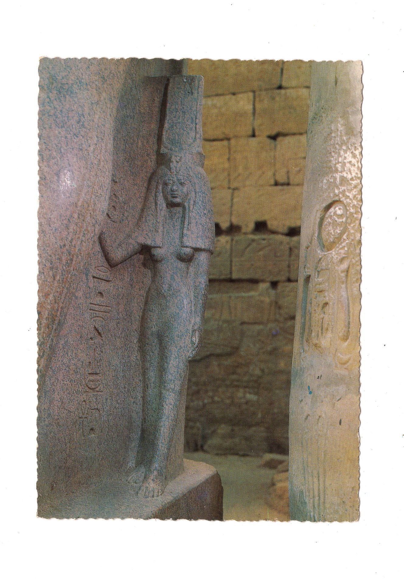 Ansichtskarte Luxor-Tempel / Königin Nefertari / Ägypten