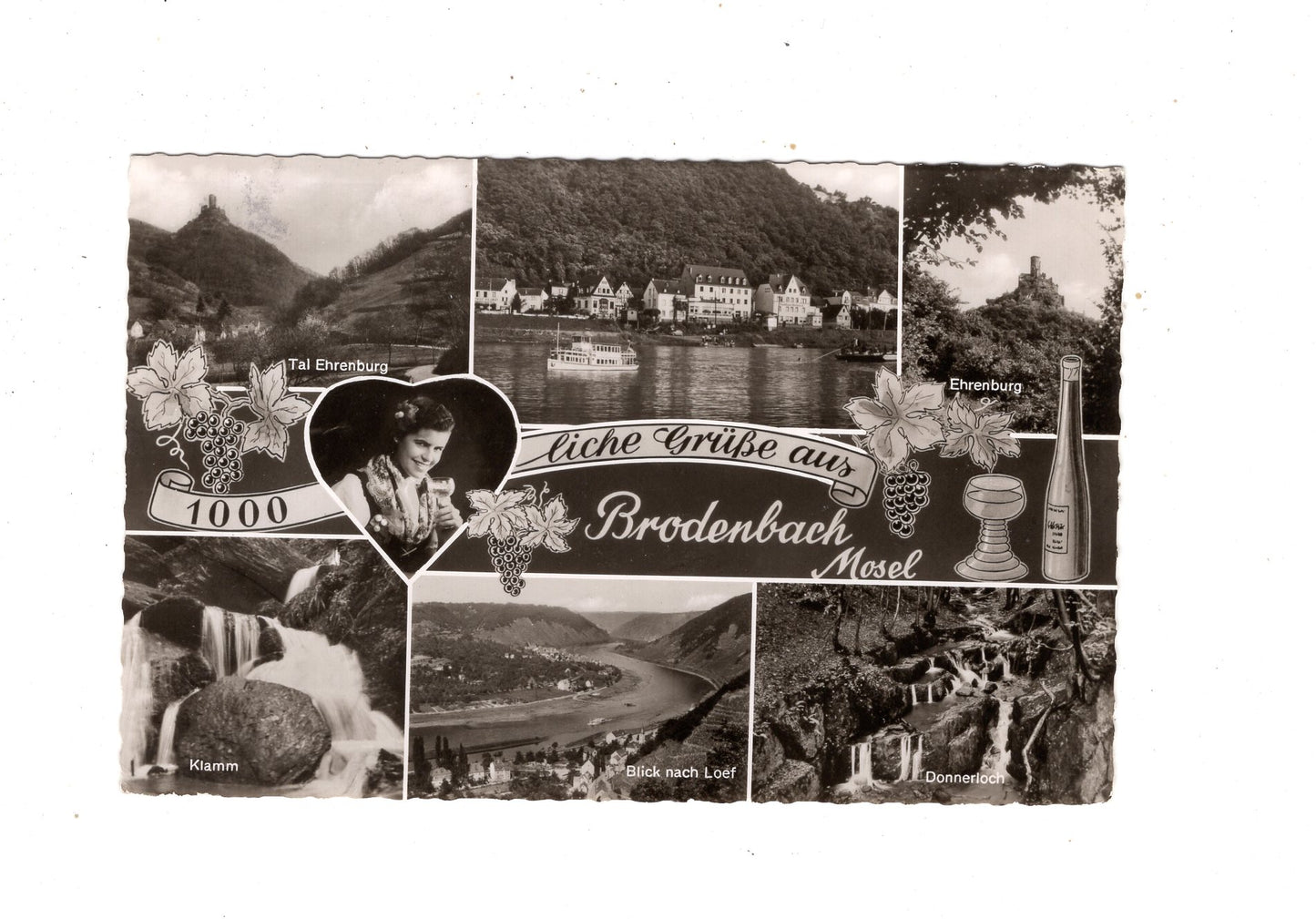 Ansichtskarte Brodenbach an der Mosel / M1-60