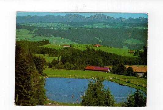 Ansichtskarte Alpenfreibad Scheidegg im Allgäu