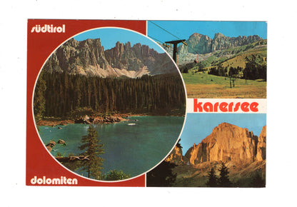 Ansichtskarte Karersee / Dolomiten / Italien / N1-61