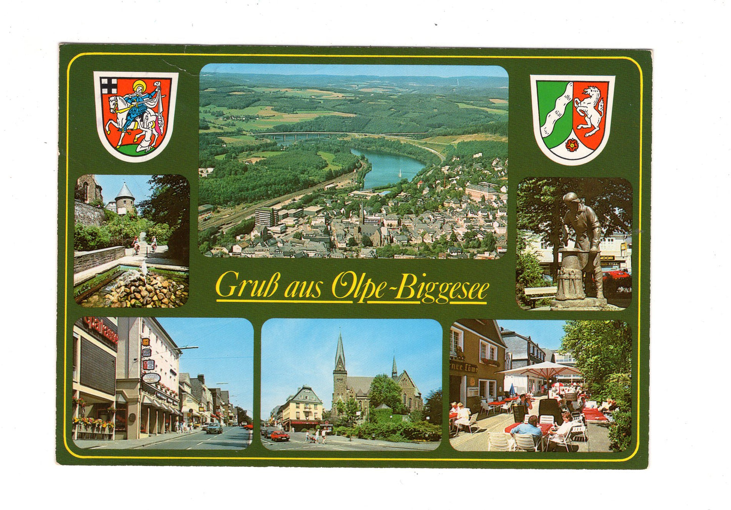 Ansichtskarte Olpe-Biggesee / Südsauerland / H1-68