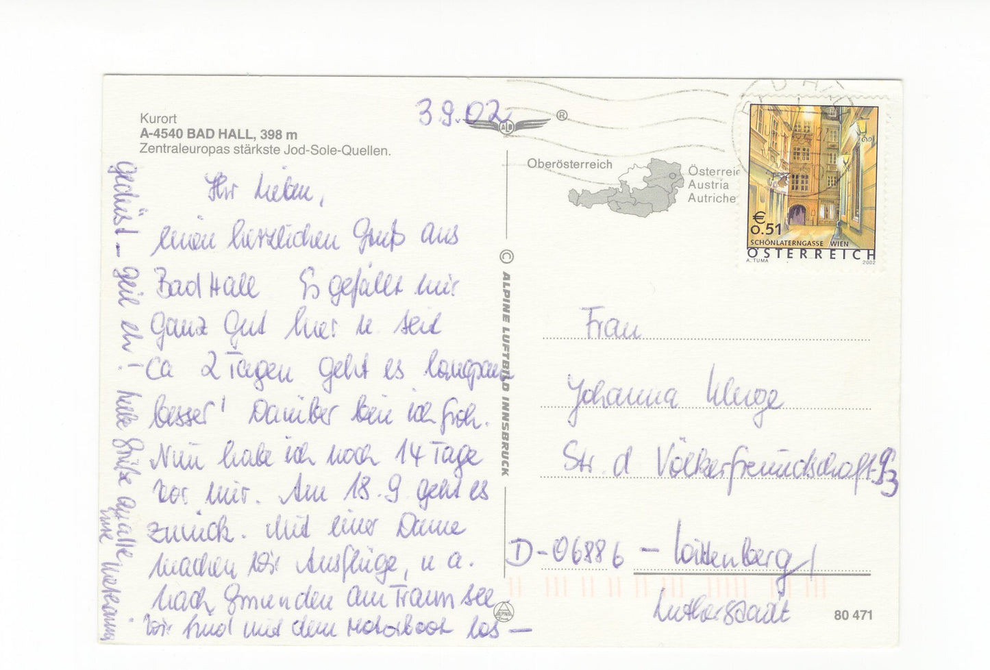 Ansichtskarte Bad Hall / Oberösterreich / Österreich