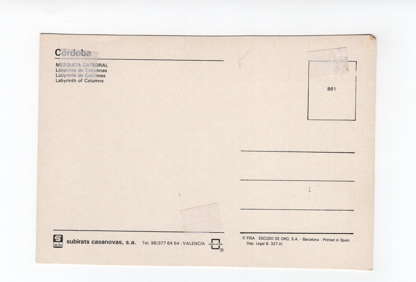 Ansichtskarte Cordoba / Mezquita Catedral / Spanien