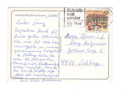 Ansichtskarte Olpe-Biggesee / Südsauerland / H1-68