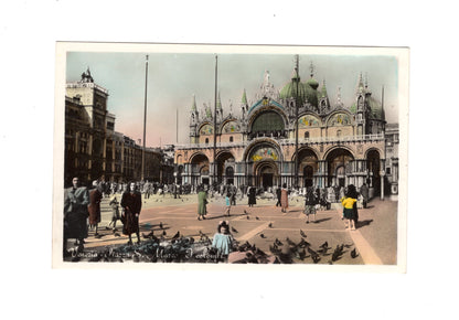 Ansichtskarte Venezia Venedig / Piazza S. Marco / Italien