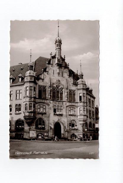 Ansichtskarte Helmstedt / Rathaus