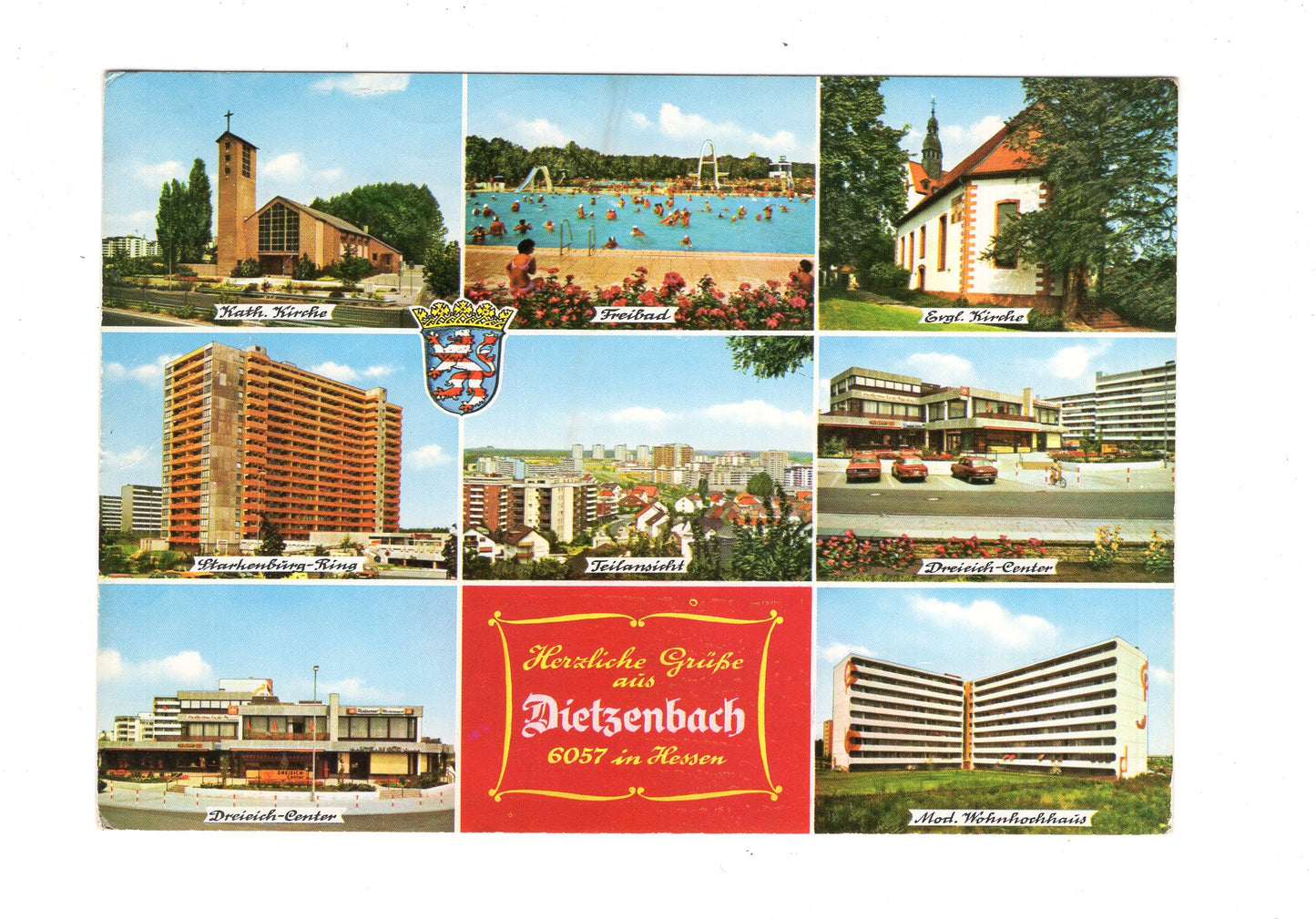 Ansichtskarte Dietzenbach in Hessen / H1-68