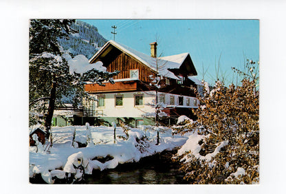 Ansichtskarte Hindelang / Allgäu / Pension Haus Haberstock