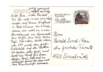 Ansichtskarte Bad Wiessee / Hotel Quellenhof