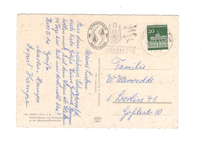 Ansichtskarte Kniebis an der Schwarzwaldhochstraße / H1-52