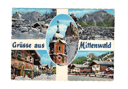 Ansichtskarte Mittenwald / Oberbayern / G1-55