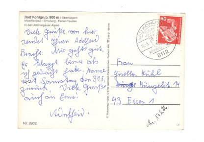 Ansichtskarte Bad Kohlgrub / Oberbayern