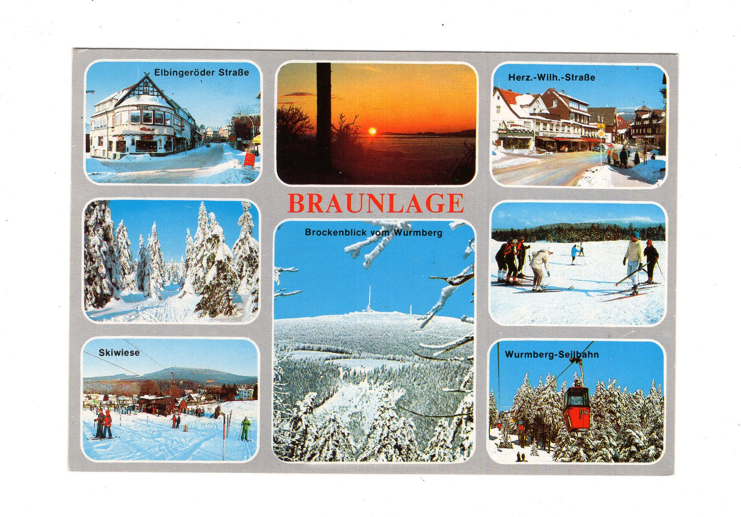 Ansichtskarte Braunlage im Oberharz