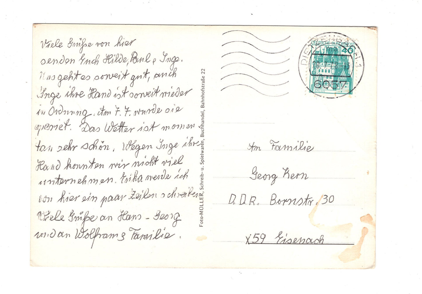 Ansichtskarte Dietzenbach in Hessen / H1-68