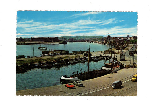 Ansichtskarte Kiel / Hafen