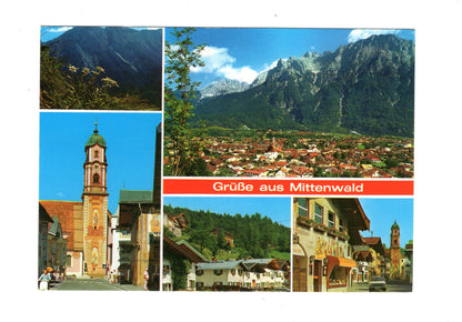 Ansichtskarte Mittenwald / Oberbayern / G1-55