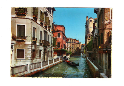 Ansichtskarte Venezia Venedig / Rio di S. Trovaso / Italien