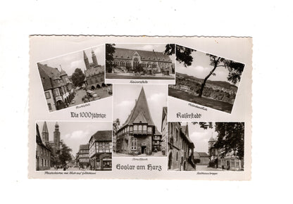 Ansichtskarte Goslar am Harz / Marktplatz +++ / J1-63