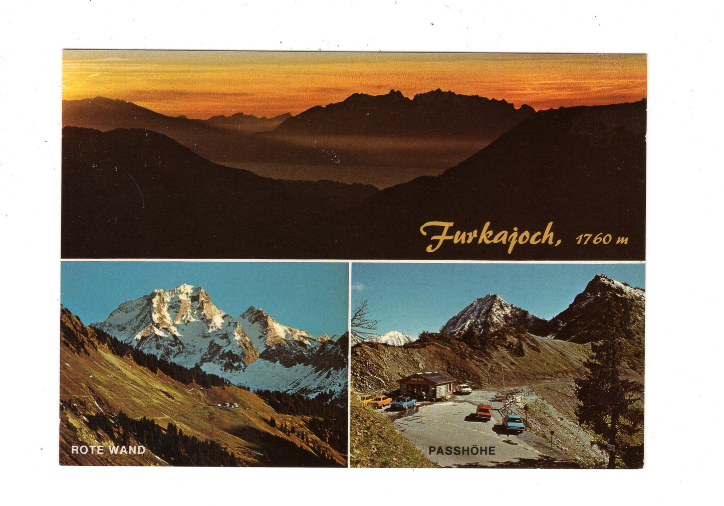 Ansichtskarte Furkajoch / Vorarlberg / Österreich