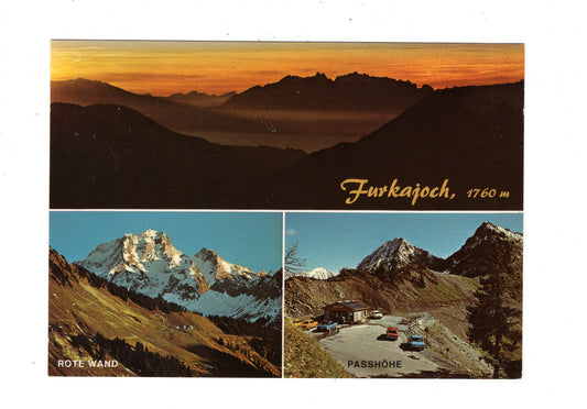 Ansichtskarte Furkajoch / Vorarlberg / Österreich