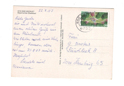 Ansichtskarte Bad Bocklet / Bayerisches Staatsbad
