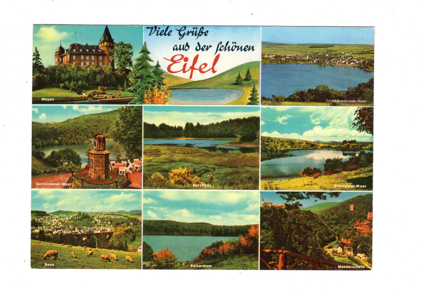 Ansichtskarte Eifel / Mayen / Manderscheid +++ / M1-60