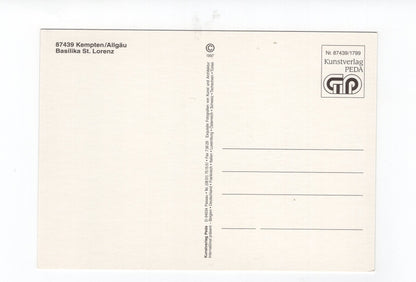 Ansichtskarte Kempten / Allgäu / Basilika St. Lorenz