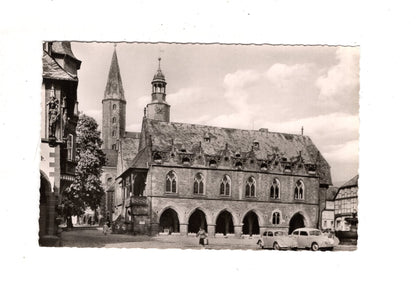 Ansichtskarte Goslar am Harz / Rathaus / J1-63