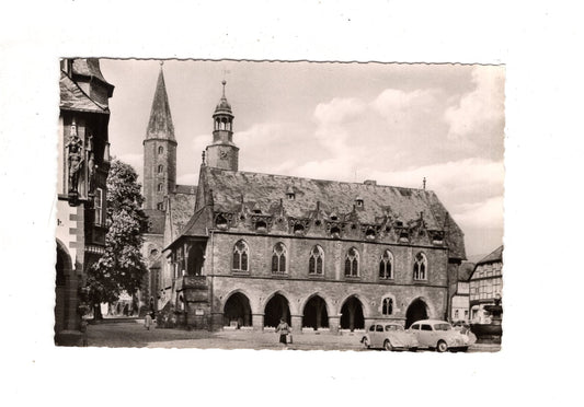 Ansichtskarte Goslar am Harz / Rathaus / J1-63