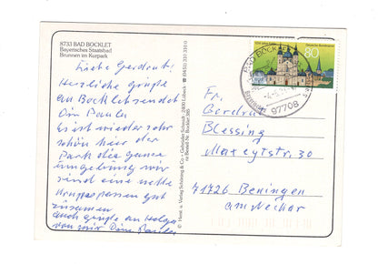 Ansichtskarte Bad Bocklet / Bayerisches Staatsbad