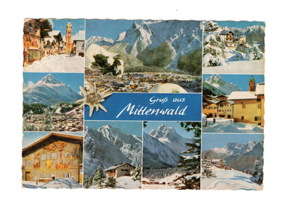 Ansichtskarte Mittenwald / Oberbayern / G1-55