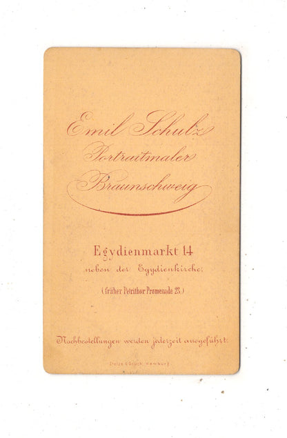 Fotografie Schönes Familienbild - Braunschweig 1870er