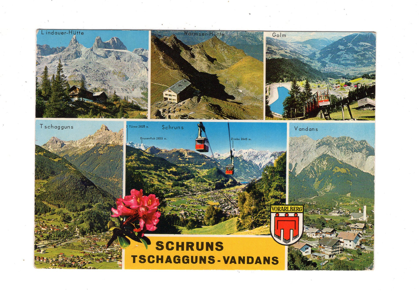Ansichtskarte Schruns - Tschagguns - Vandans / Vorarlberg / Österreich